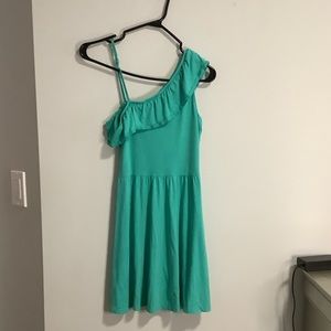 Kids one shoulder dress